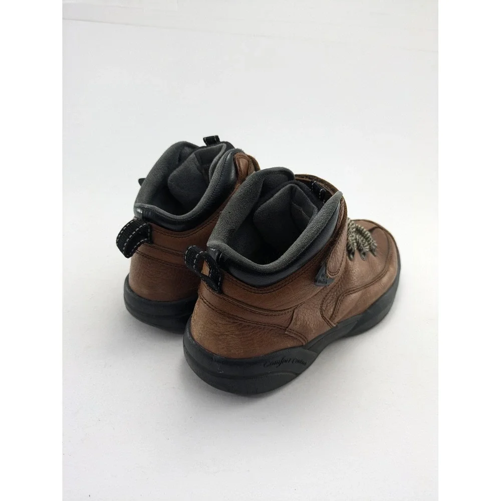Mens Dr. COMFORT Ranger 9420 Brown Leather Diabetic‎ Hiking Boots Size 11